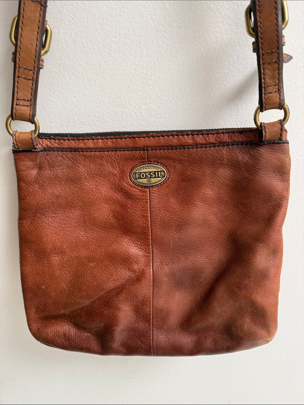 Fossil Vintage  Leather Messenger/Crossbody